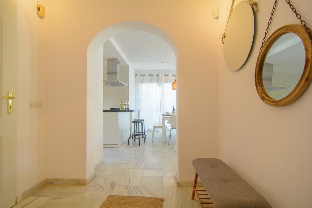 Typical Beach House Las Chapas Playa With Heated Pool Marbella Esterno foto